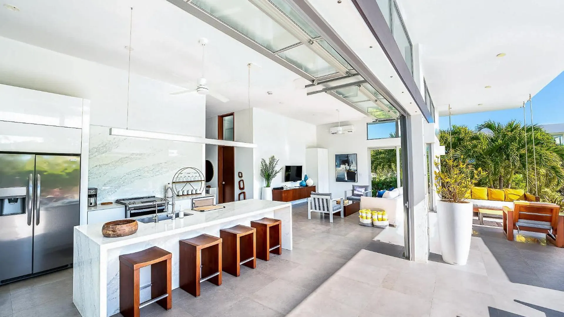 Beachside 2 Bedroom Villa With Pool And Resort Amenities - White Villas - V7 Long Bay Turks And Caicos Islands